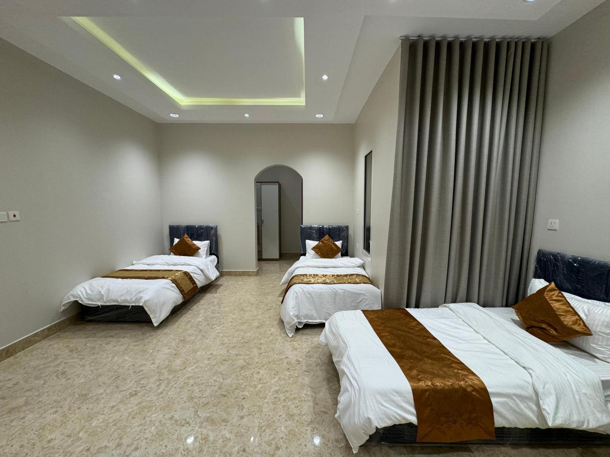 فاخرة غرفتين وصالة النرجس ١٧ Apartment *